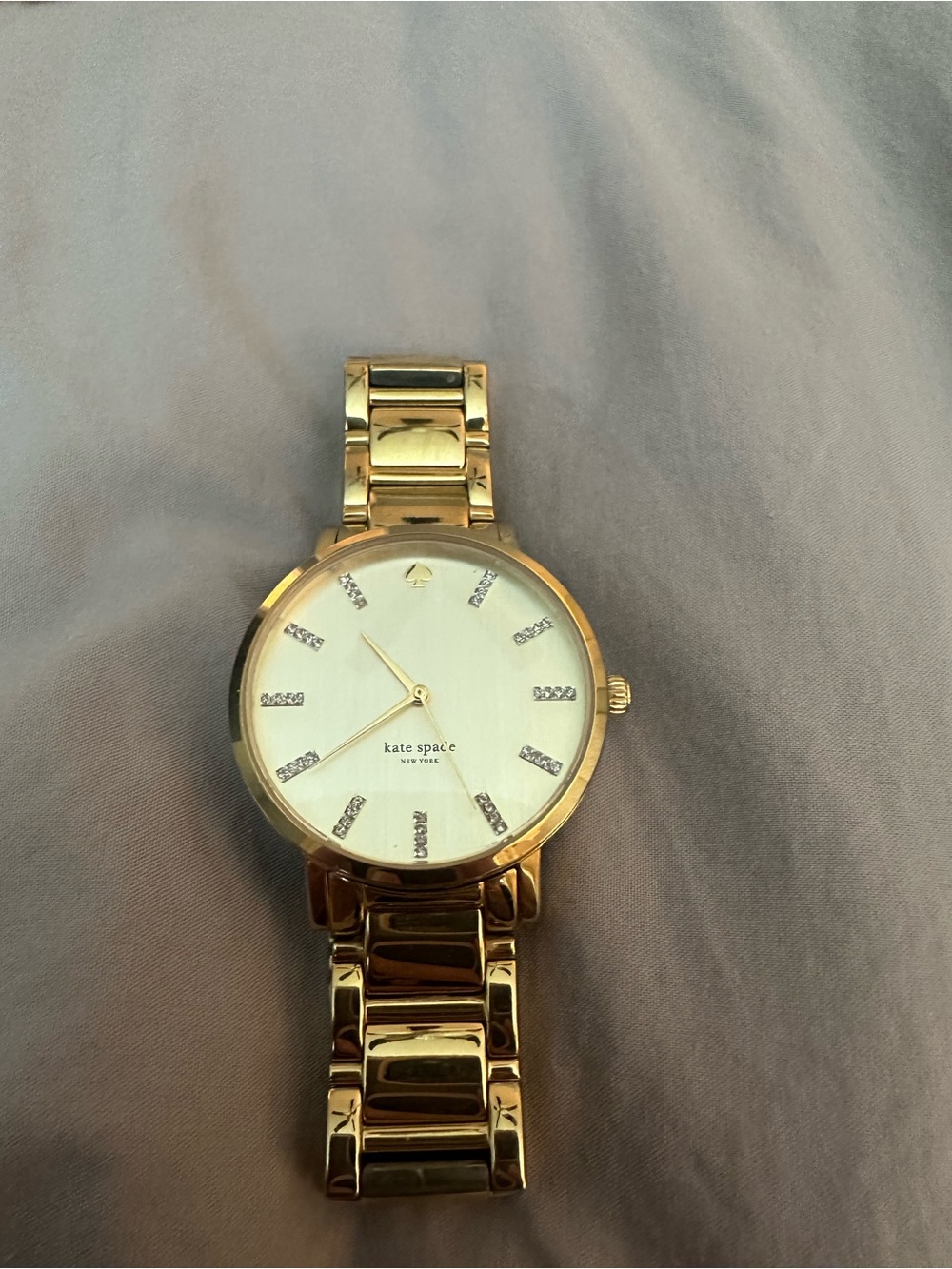 Kate spade gold tone women’s watch